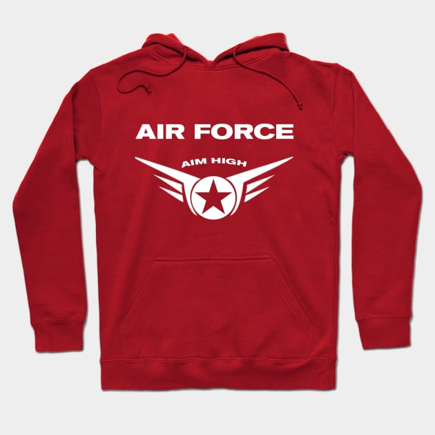 Air Force Hoodie by GLStyleDesigns